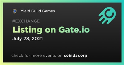 Listing on Gate.io