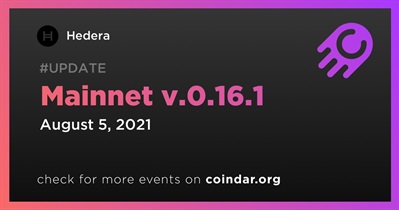 Mainnet v.0.16.1