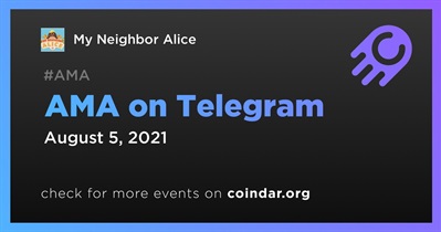 AMA on Telegram