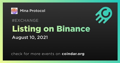 Listing on Binance