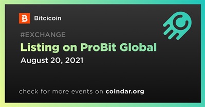 Listing on ProBit Global