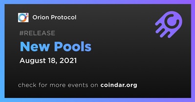 New Pools