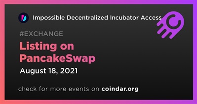 Listing on PancakeSwap