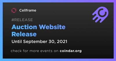 Auction Website Release