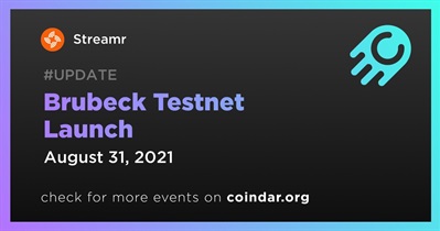 Brubeck Testnet Launch