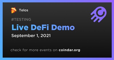 Live DeFi Demo