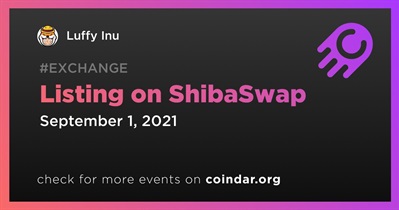 Listing on ShibaSwap