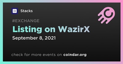 Listing on WazirX