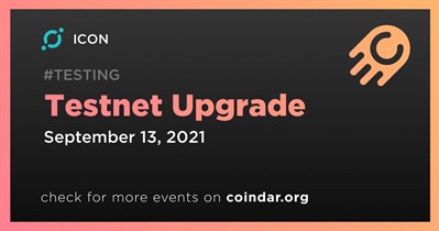 Testnet Upgrade