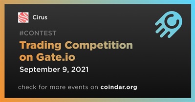 Trading Competition on Gate.io