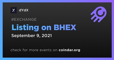 Listing on BHEX