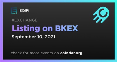 Listing on BKEX