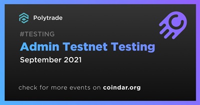 Admin Testnet Testing