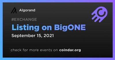 Listing on BigONE