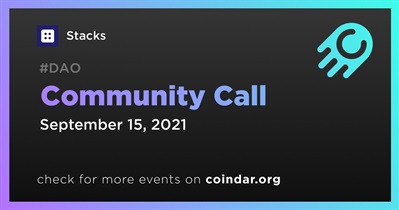 Community Call