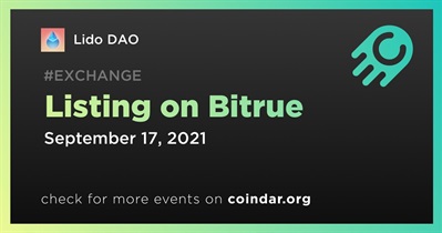 Listing on Bitrue