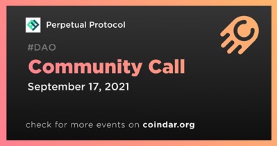 Community Call