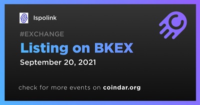 Listing on BKEX