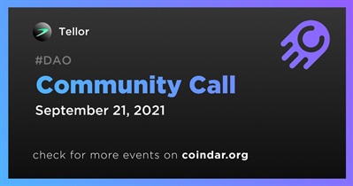 Community Call