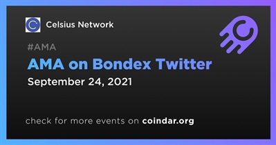 AMA on Bondex Twitter