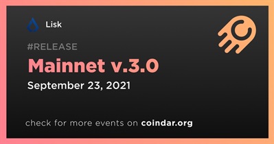 Mainnet v.3.0