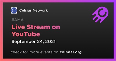 Live Stream on YouTube