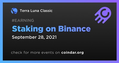Staking on Binance