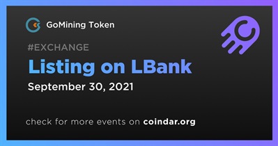 Listing on LBank