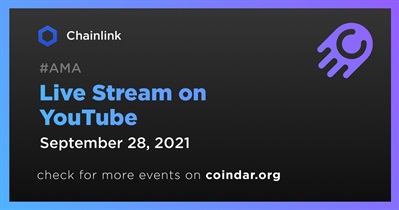 Live Stream on YouTube