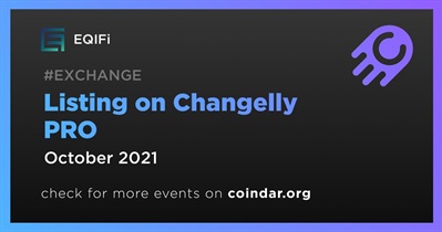 Listing on Changelly PRO