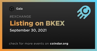 Listing on BKEX