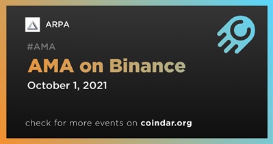 AMA on Binance