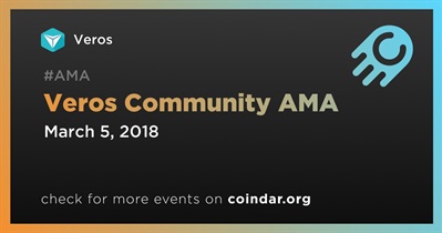 Veros Community AMA
