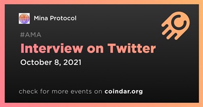 Interview on Twitter