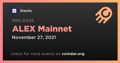 ALEX Mainnet