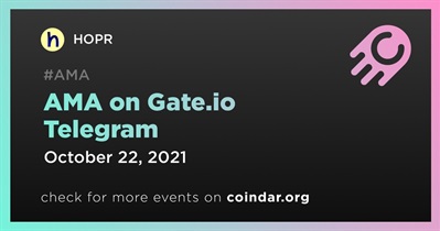 AMA on Gate.io Telegram