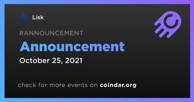 Announcement