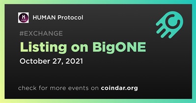 Listing on BigONE