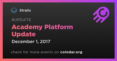 Academy Platform Update