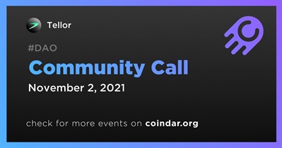 Community Call