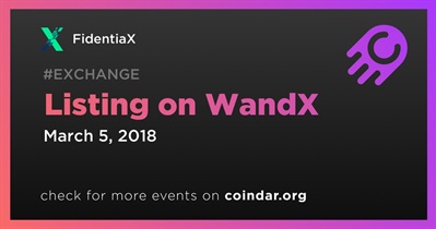Listing on WandX