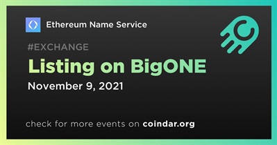 Listing on BigONE