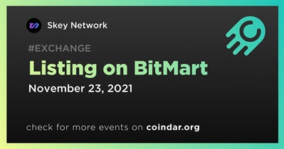 Listing on BitMart