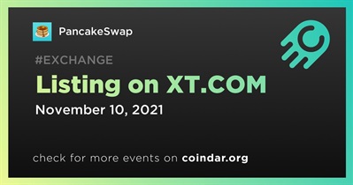 Listing on XT.COM