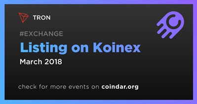 Listing on Koinex