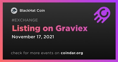 Listing on Graviex