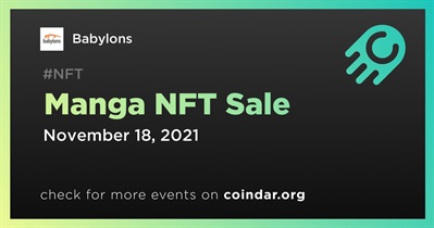 Manga NFT Sale