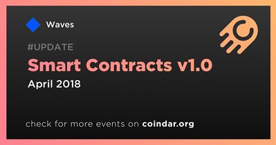 Smart Contracts v1.0