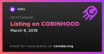 Listing on COBINHOOD