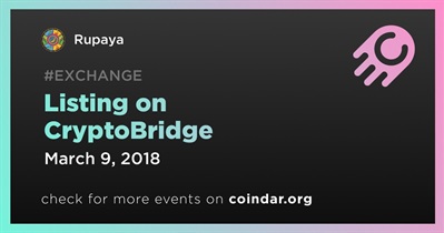 Listing on CryptoBridge